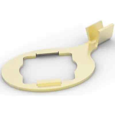 Uninsulated ring cable lug, 0.517-1.3 mm², AWG 20 to 16, 9.86 mm, 505017-1 - 1