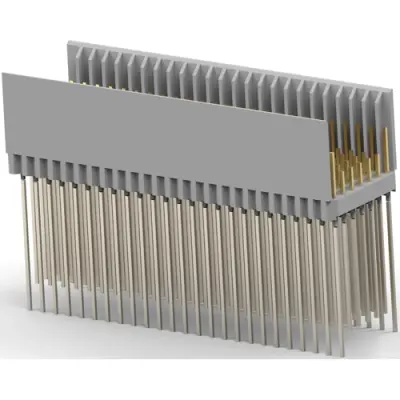 Male connector, 175 pole, pitch 2 mm, straight, 5106510-1 - 1