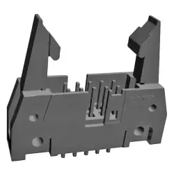 Pin header, 14 pole, 2 rows, pitch 2.54 mm, solder pin, pin header, tin-plated, 5111374-2