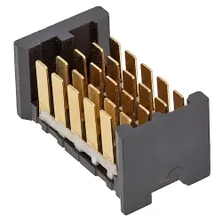 Male connector, 60 pole, pitch 2.5 mm, straight, 5120678-1