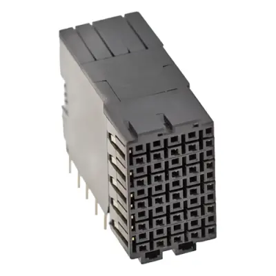 Male connector, 30 pole, pitch 2.5 mm, straight, 5120743-1 - 1