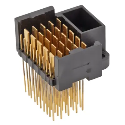 Male connector, 60 pole, pitch 2.5 mm, straight, 5120841-1 - 1
