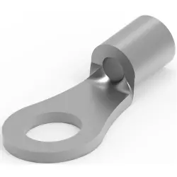Uninsulated ring cable lug, 0.3-1.42 mm², AWG 22 to 16, 3.68 mm, M3.5, 51873-1