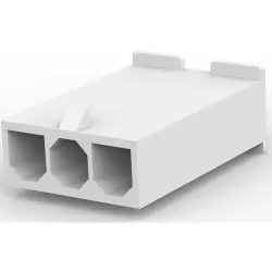 Insulating grommet for 7.49 mm, 3 pole, nylon, natural, 521274-2