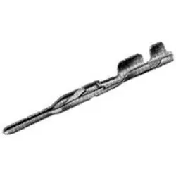 Pin contact, 0.12-0.4 mm², AWG 26-22, crimp connection, 530750-5