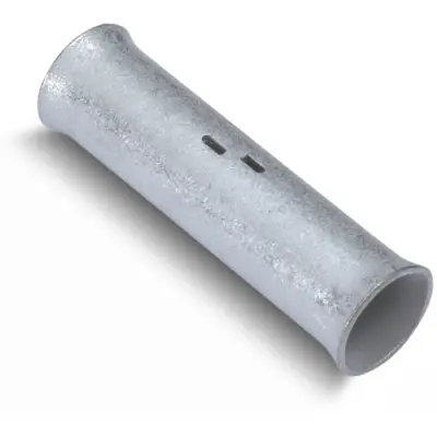 Butt connector, uninsulated, gray, 120.65 mm, 53089 - 1