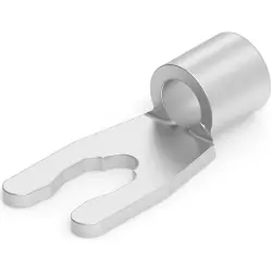 Uninsulated forked cable lug, 1.25-2.0 mm², AWG 16, 3.18 mm, M3, 53177-1