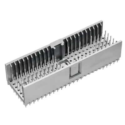 Male connector, 100 pole, pitch 2 mm, straight, 5352352-1 - 1