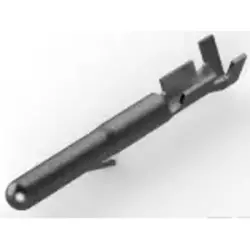 Pin contact, 0.3-0.75 mm², AWG 22-18, crimp connection, tin-plated, 163558-2