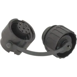 Protective cap for circular connector, C016 00V000 010 12