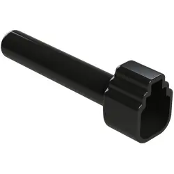 Insulating grommet, 4 pole, PVC, socket, black, ATM4S-BT-BK