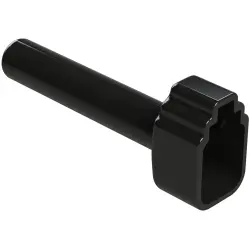 Insulating grommet, 6 pole, PVC, socket, black, ATM6S-BT-BK