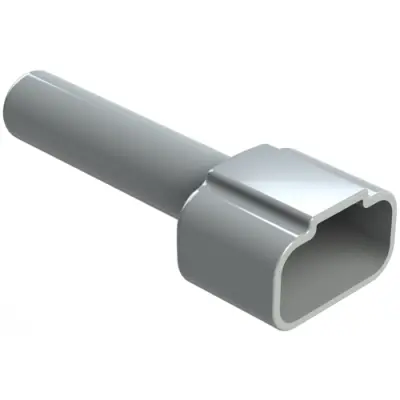 Insulating grommet, 12 pole, PVC, pin, gray, ATM12P-BT - 1