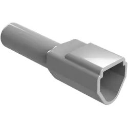 Insulating grommet, 3 pole, PVC, pin, gray, AT3P-BT