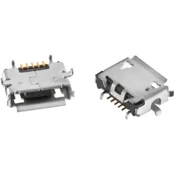 USB-Micro-A/B socket, 5 pole, USB 2.0, SMD, 629105150921