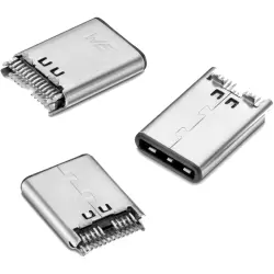USB-C plug, 22 pole, USB 3.1, SMD, 632712000011