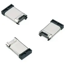 USB-C plug, 24 pole, USB 3.1, SMD, 632712000112