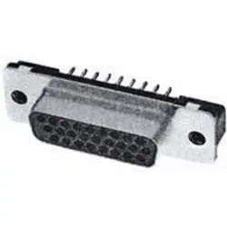 D-Sub socket, 26 pole, high density, straight, solder pin, 5786073-1