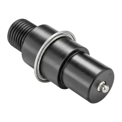 Circular connector, 2 pole, solder connection, straight, 5-861253-1 - 1