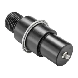 Circular connector, 2 pole, solder connection, straight, 5-861253-1