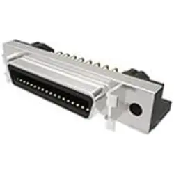 D-Sub socket, 20 pole, angled, solder pin, 5917738-2
