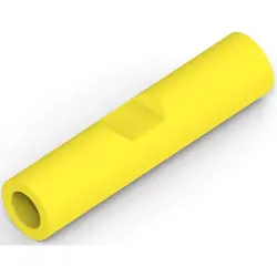 Butt connectorwith insulation, 0.75-10.5 mm², AWG 18 to 8, black/green, 32.08 mm, 6-1377173-1