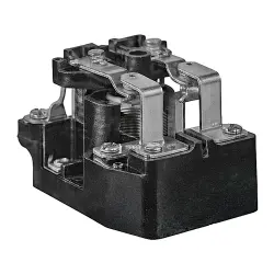 Contactor, 2 pole, 25 A, 24 VDC, 2 Form C (NO/NC), coil 24 VDC, screw connection, 6-1393127-2