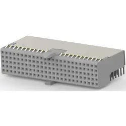 Female connector, 125 pole, pitch 2 mm, angled, 646547-1