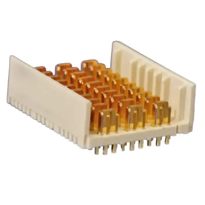 Male connector, 60 pole, pitch 2.5 mm, straight, 6469083-2 - 1