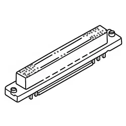 D-Sub plug, 40 pole, straight, solder pin, 6-5174215-2