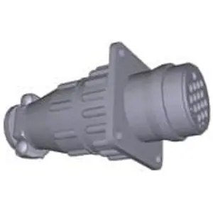 Circular connector, 16 pole, crimp connection, straight, 737096-1 - 1