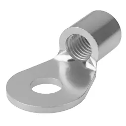 Uninsulated ring cable lug, 8.0 mm², AWG 8, 4.34 mm, M4, 8-32996-1