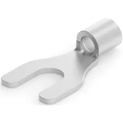Uninsulated forked cable lug, 1.25-2.0 mm², AWG 16, 4.34 mm, M4, 8-34128-1