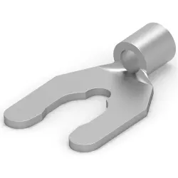 Uninsulated forked cable lug, 1.25-2.0 mm², AWG 16 to 14, 4.82 mm, 8-53125-1