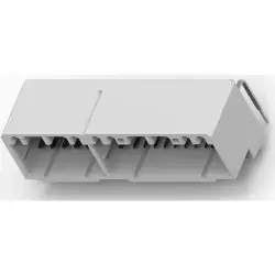 Socket, 34 pole, angled, 2 rows, natural, 9-1438845-1
