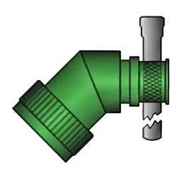 Adapter for circular connector, EF8676-000