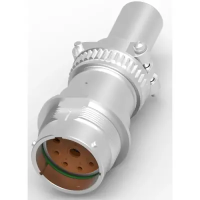 Socket, 9 pole, straight, natural, HD34-24-9PN-059 - 1