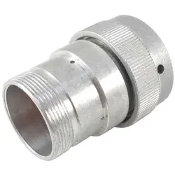 Socket, 16 pole, straight, natural, HD36-24-16SN-072