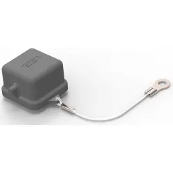 Cover cap, size HA3, die-cast aluminum, clip locking, IP65, T1010033200-000
