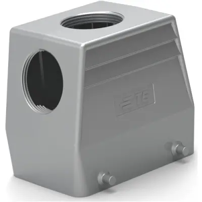 Housing, size HA32, die-cast aluminum, M32, angled/straight, clip locking, IP65, T13X9323232-000 - 1