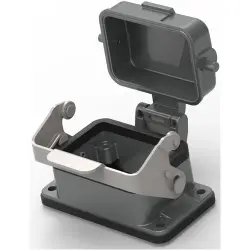 Housing, size HB6, die-cast aluminum, clip locking, IP65, T1510062000-000