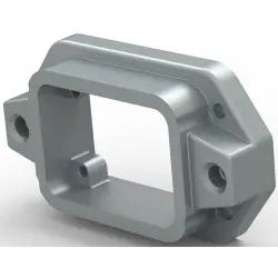 Housing, size HB6, die-cast aluminum, screw locking, IP68, T1932061000-000