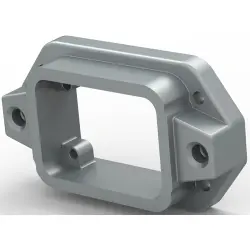 Housing, size HB6, die-cast aluminum, screw locking, IP68, T1932061001-000