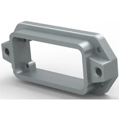 Housing, size HB16, die-cast aluminum, screw locking, IP68, T1932161001-000 - 1