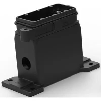 Housing, size HB10, die-cast aluminum, screw locking, IP68, T1950100125-009 - 1