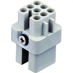 Socket contact insert, H-A 3, 8 pole, equipped, crimp connection, T2020082201-001