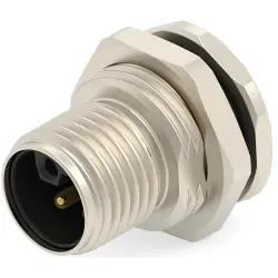 Circular connector, 4 pole, solder connection, straight, T4140L12041-000