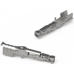 Receptacle, AWG 12, crimp connection, tin-plated, 65730613722DEC