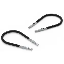 Connection cable, 0.15 m, socket straight to open end, AWG 16, 657500516015