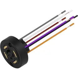 Connector, Receptacle, lighting, dimmable